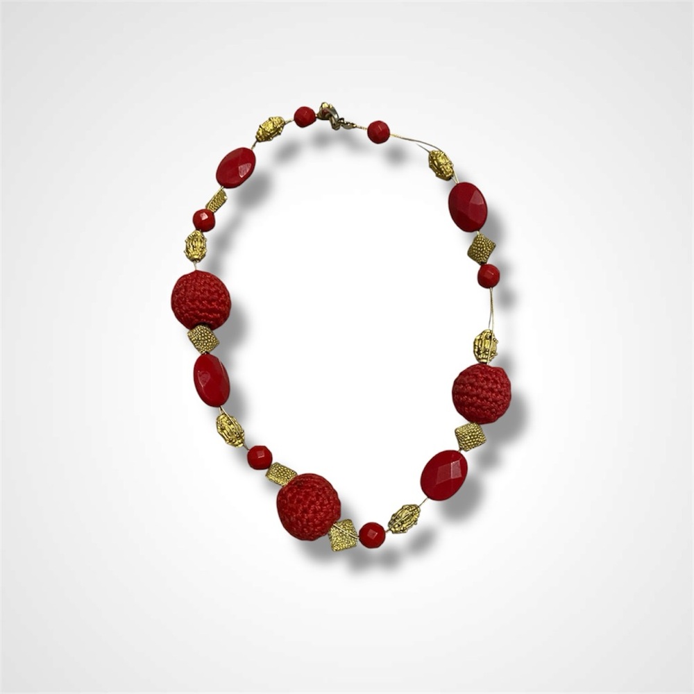 Vintage - Crochet Style Short Necklace